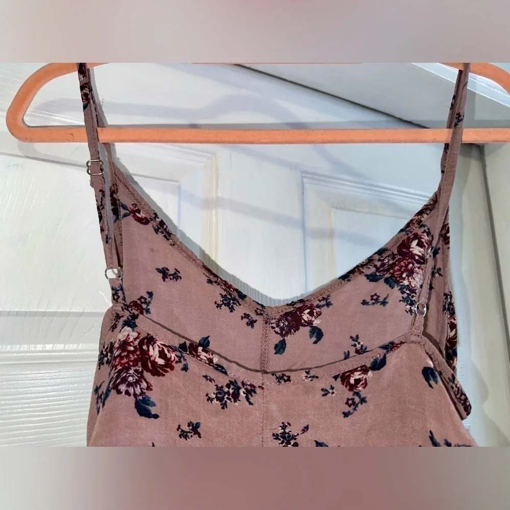 Don't Ask Why Pink Flowered Crop Top - Picture 6 of 6